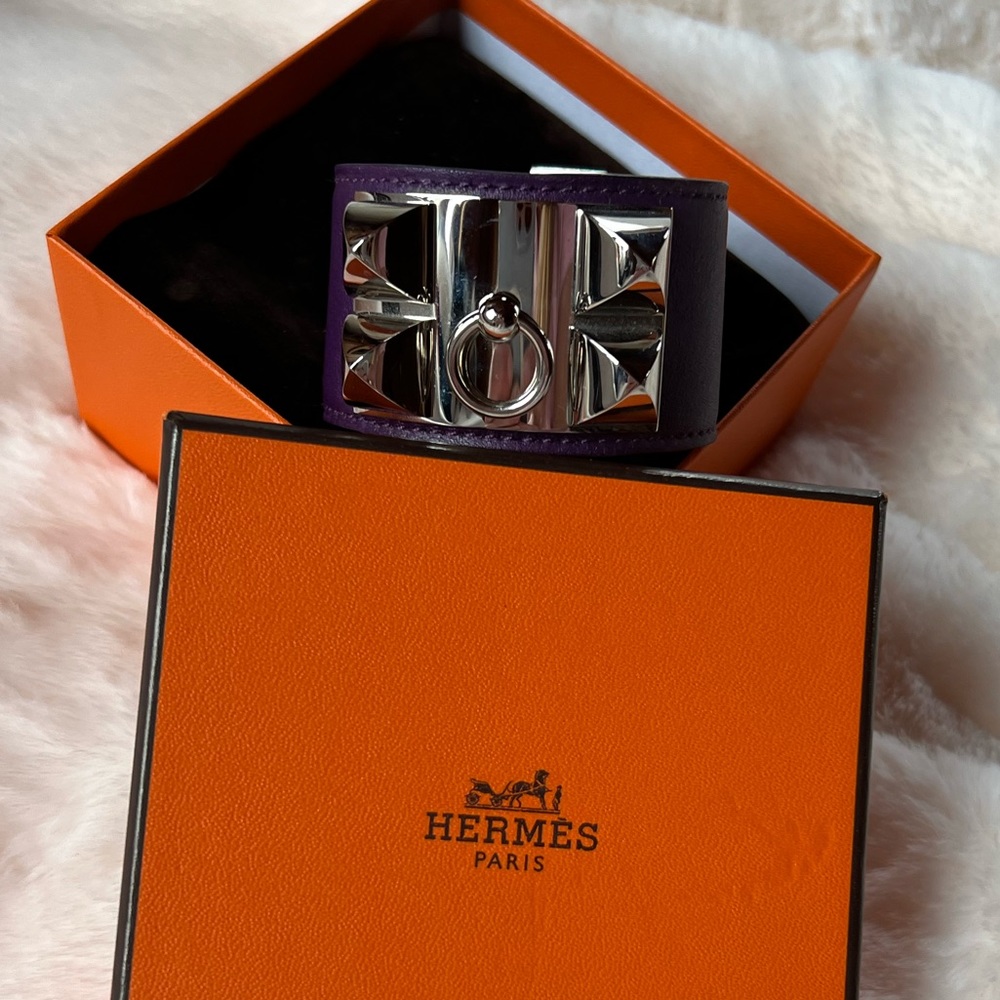 Authentic Hermes Cdc Ultraviolet - image 8